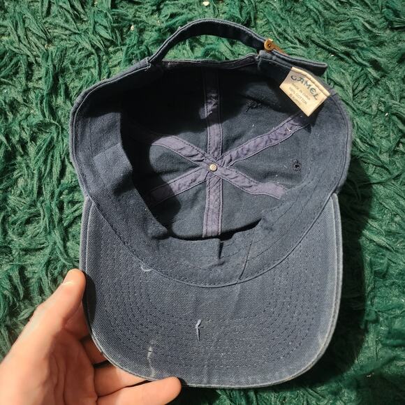 Vintage Camel Cigarettes Navy Blue Embroidered Dad Hat – 100% Cotton - Picture 6 of 8